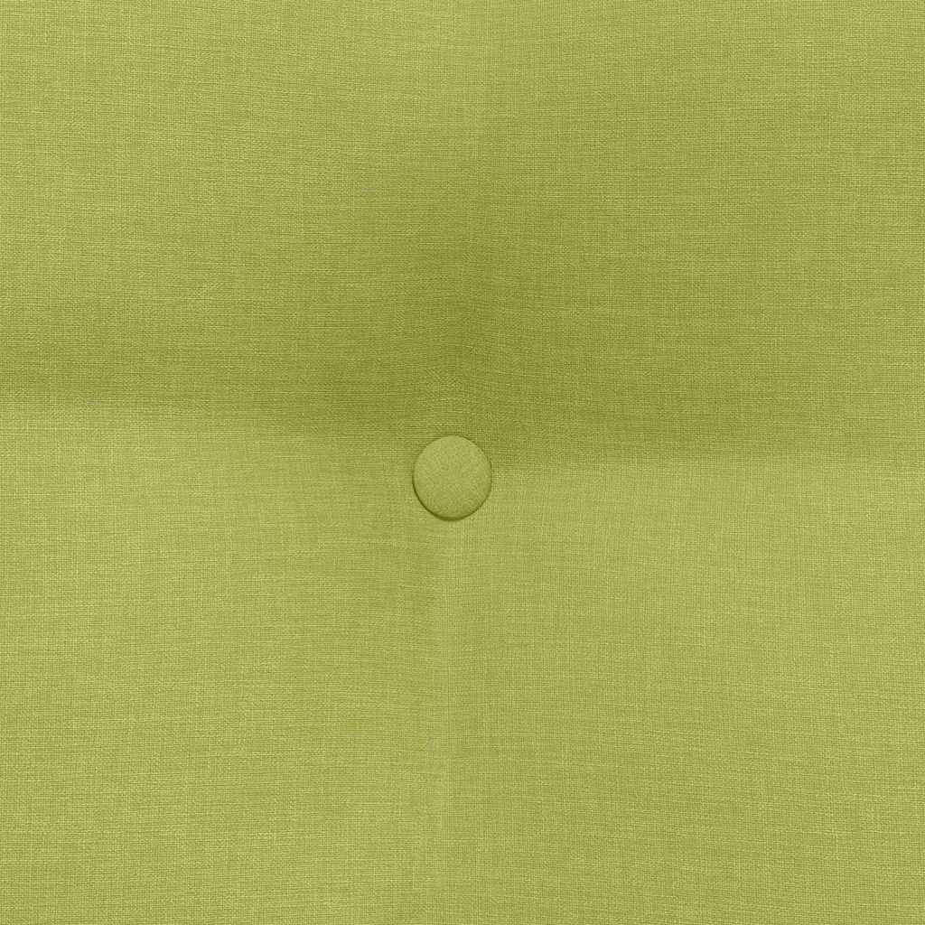 Cuscino per Schiena Verde chiaro 60 x 24 x 50 cm Tessuto