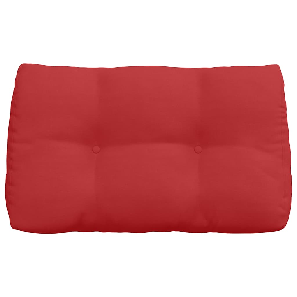 Cuscino per Schiena Rosso 80 x 24 x 50 cm Tessuto