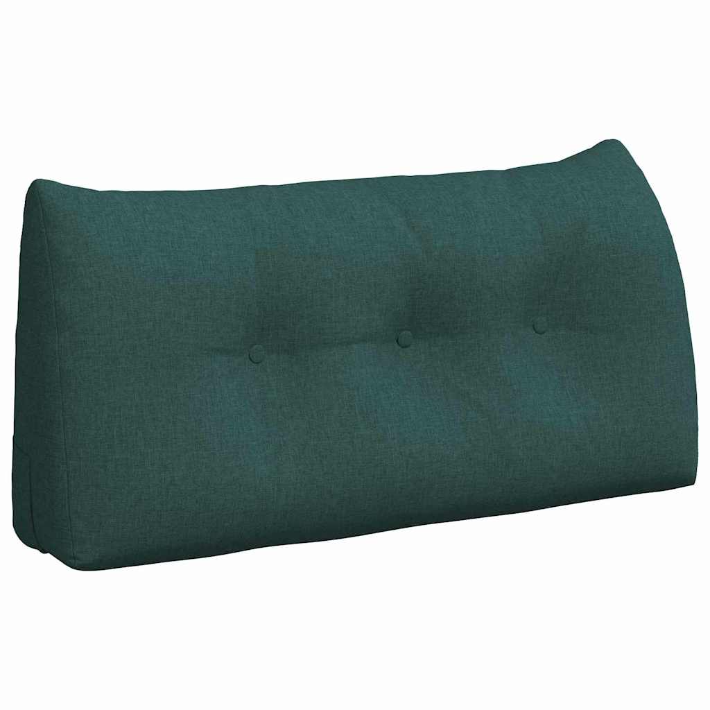 Cuscino per Schiena Verde Scuro 100 x 24 x 50 cm Tessuto