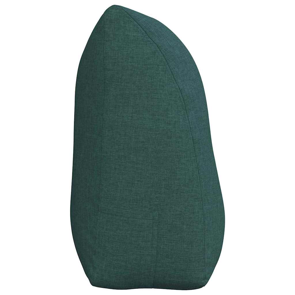 Cuscino per Schiena Verde Scuro 100 x 24 x 50 cm Tessuto