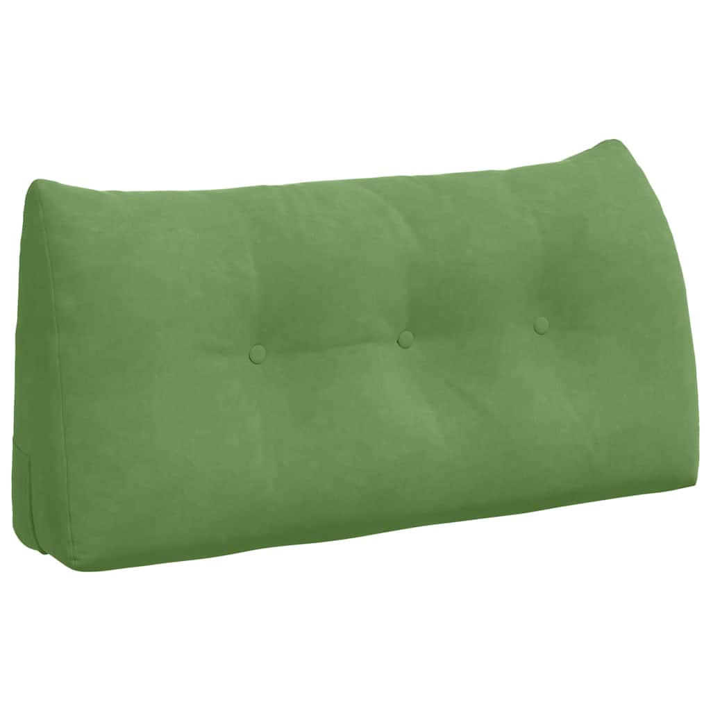 Cuscino per Schiena Verde chiaro 100 x 24 x 50 cm Velluto
