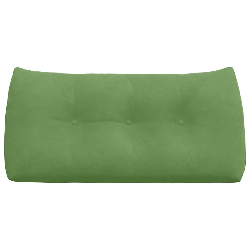 Cuscino per Schiena Verde chiaro 100 x 24 x 50 cm Velluto