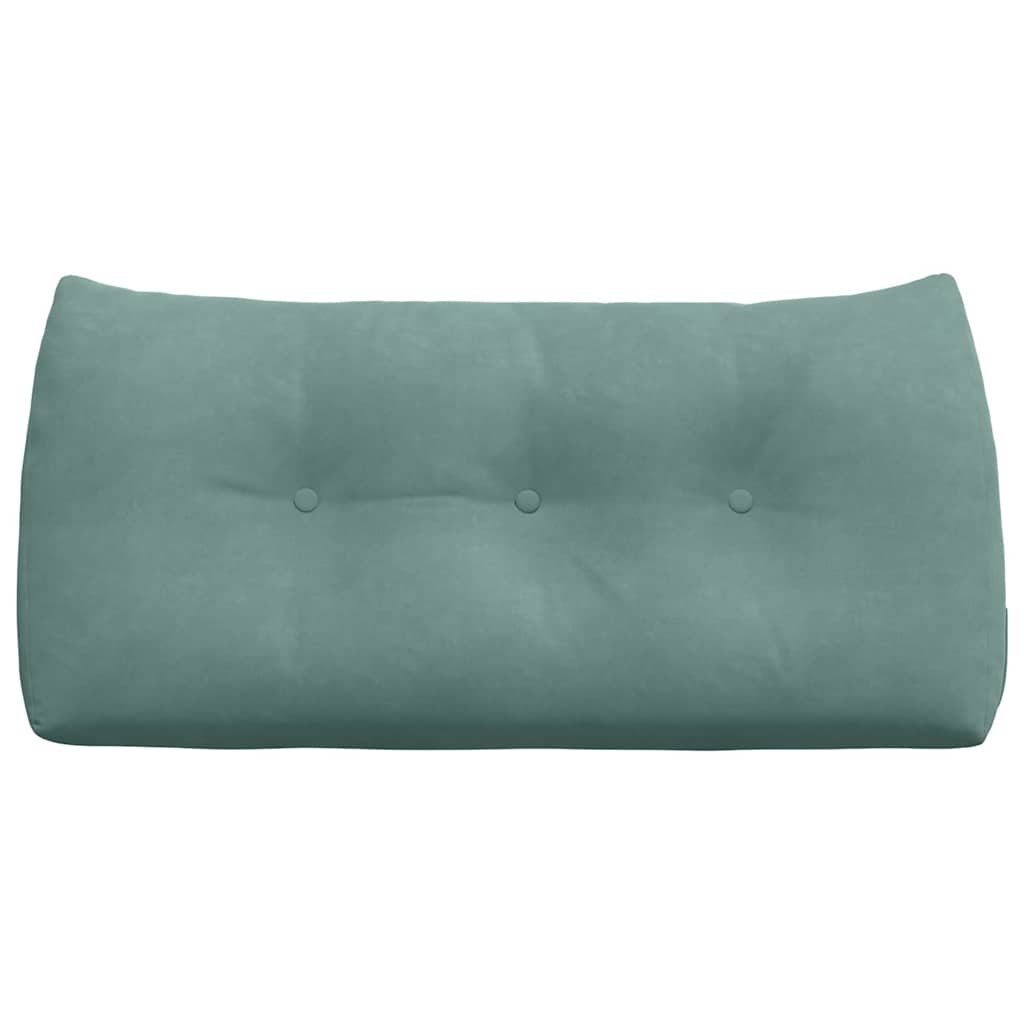 Cuscino per Schiena Verde Mare 100 x 24 x 50 cm Velluto