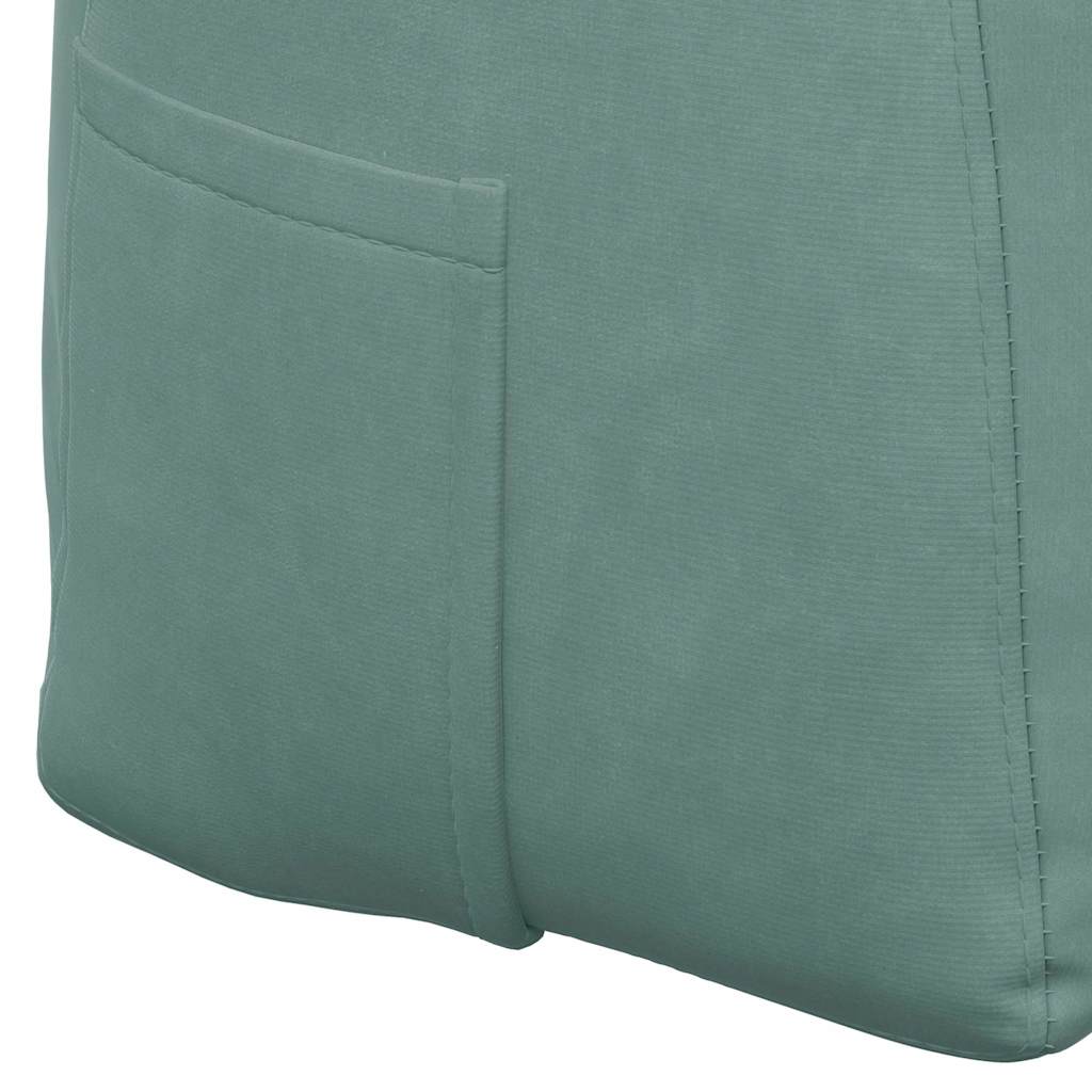 Cuscino per Schiena Verde Mare 100 x 24 x 50 cm Velluto