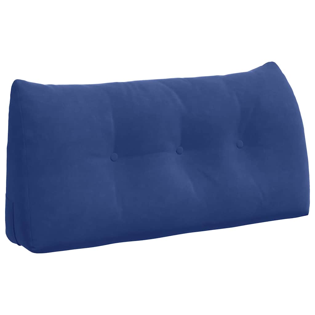 Cuscino per Schiena Blu Polizia 100 x 24 x 50 cm Velluto