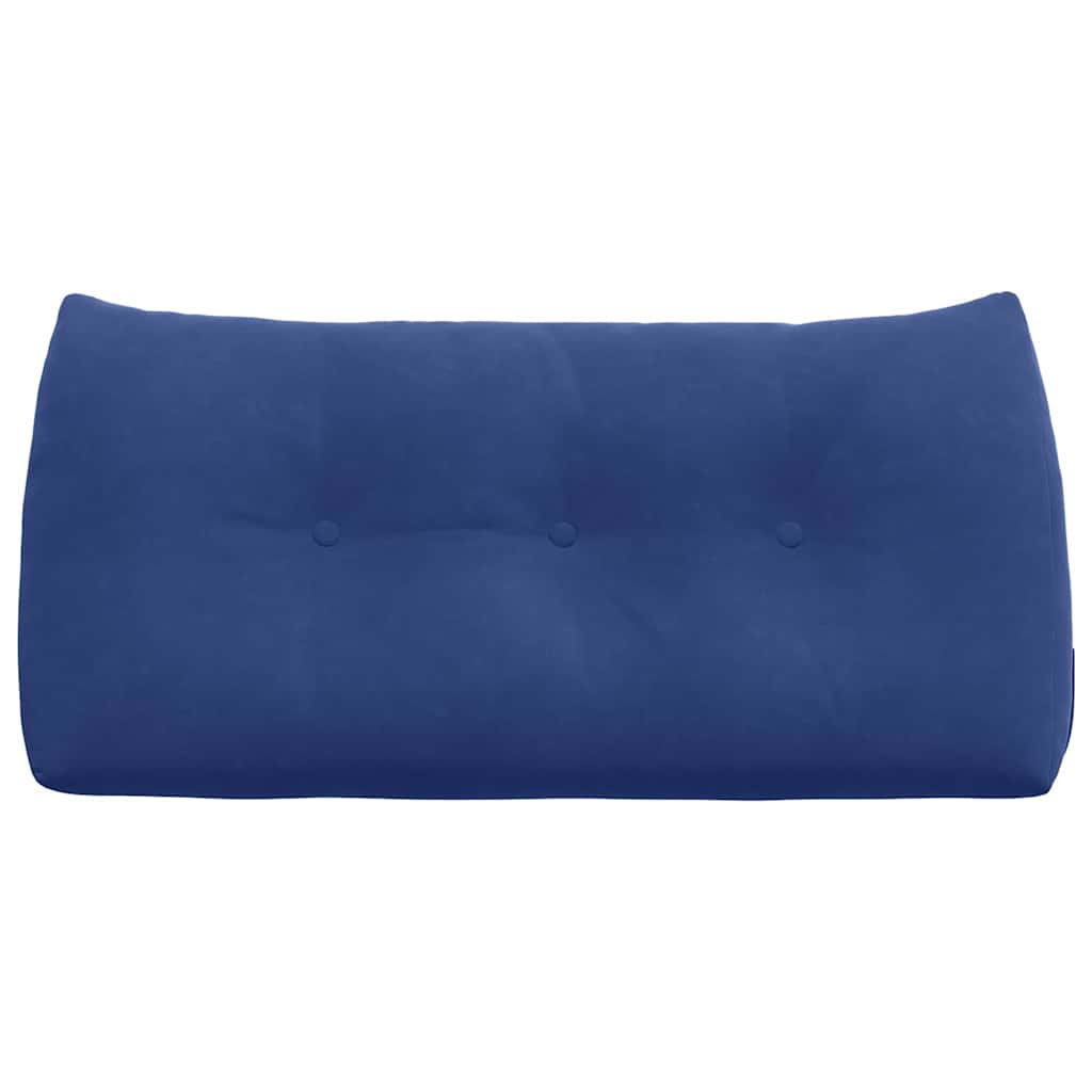 Cuscino per Schiena Blu Polizia 100 x 24 x 50 cm Velluto