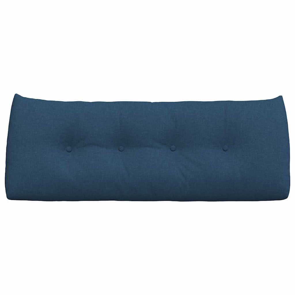 Cuscino per Schiena Blu 120 x 24 x 50 cm Tessuto