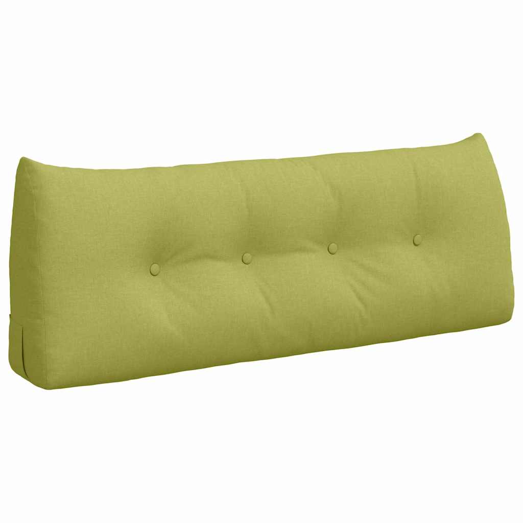 Cuscino per Schiena Verde chiaro 120 x 24 x 50 cm Tessuto
