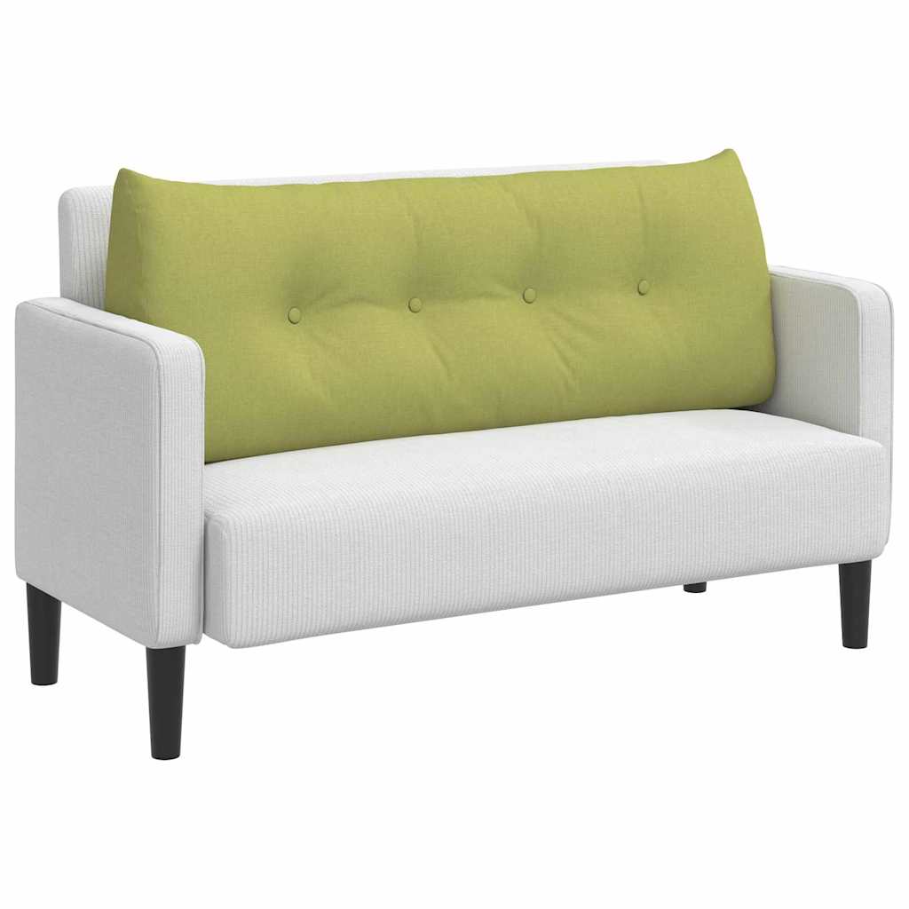 Cuscino per Schiena Verde chiaro 120 x 24 x 50 cm Tessuto