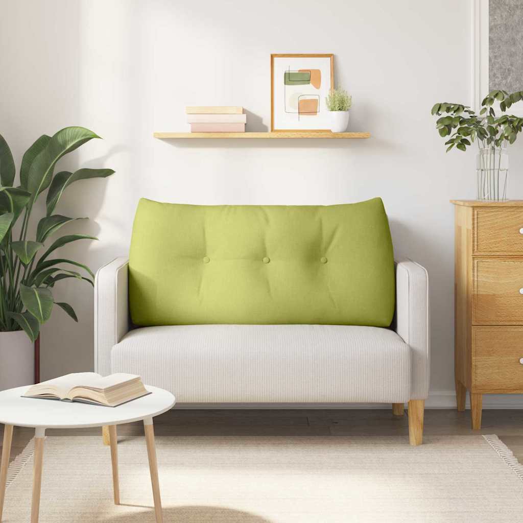 Cuscino per Schiena Verde chiaro 120 x 24 x 50 cm Tessuto