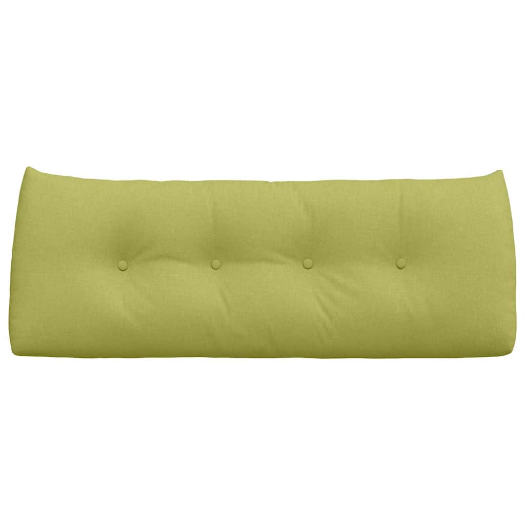 Cuscino per Schiena Verde chiaro 120 x 24 x 50 cm Tessuto