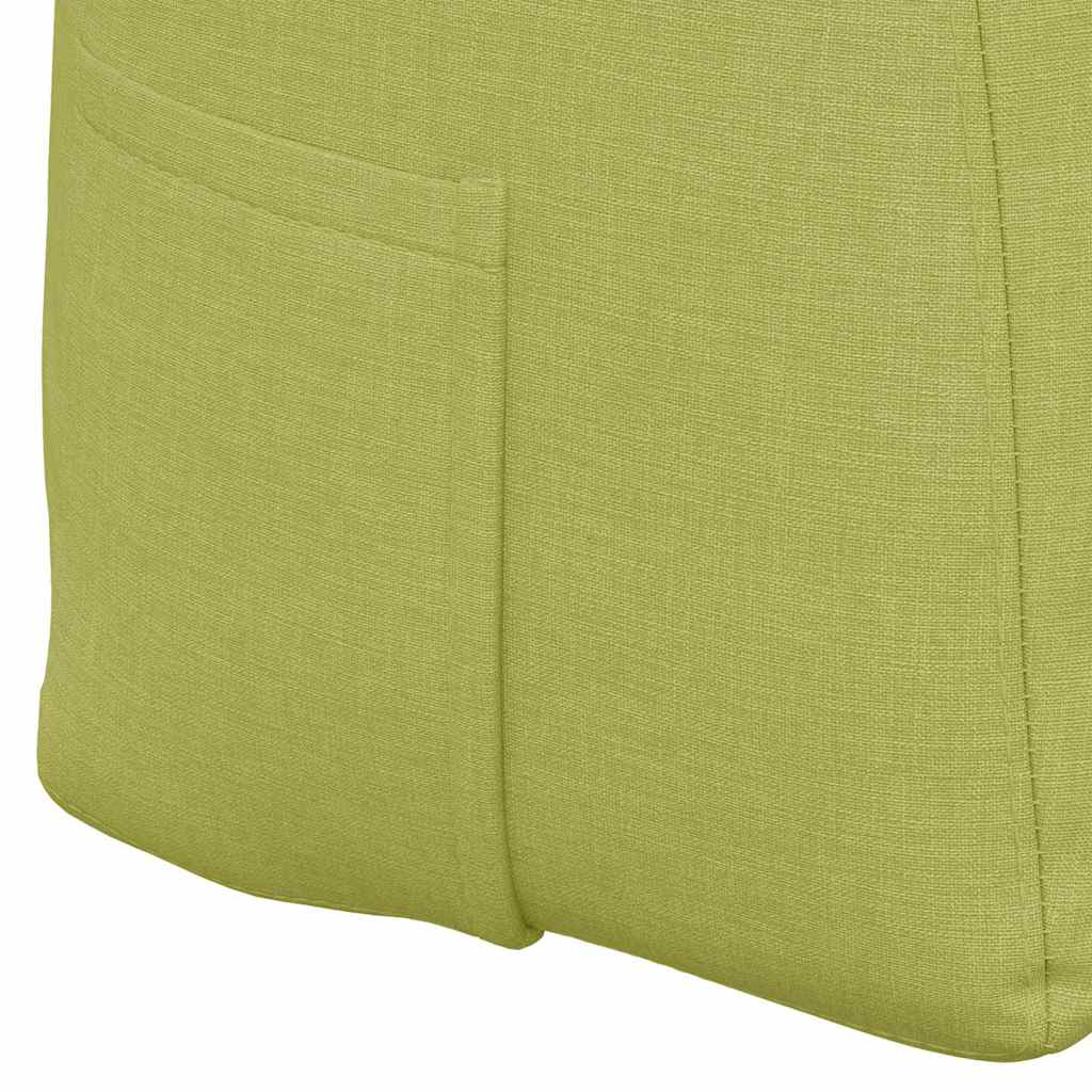 Cuscino per Schiena Verde chiaro 120 x 24 x 50 cm Tessuto