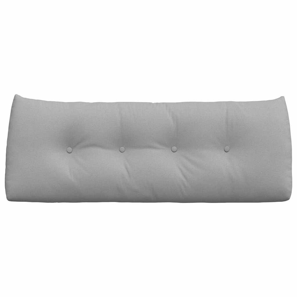 Cuscino per Schiena Grigio Nuvola 120 x 24 x 50 cm Tessuto