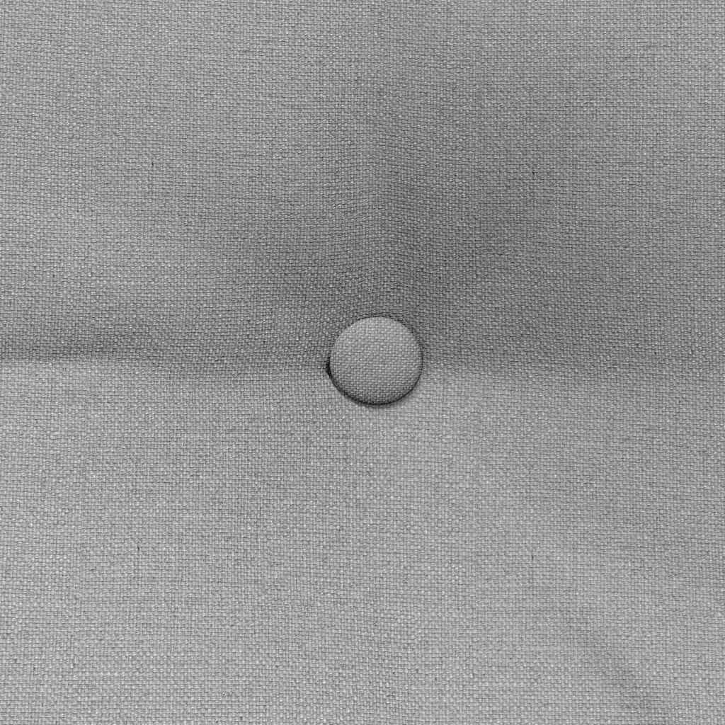 Cuscino per Schiena Grigio Nuvola 120 x 24 x 50 cm Tessuto