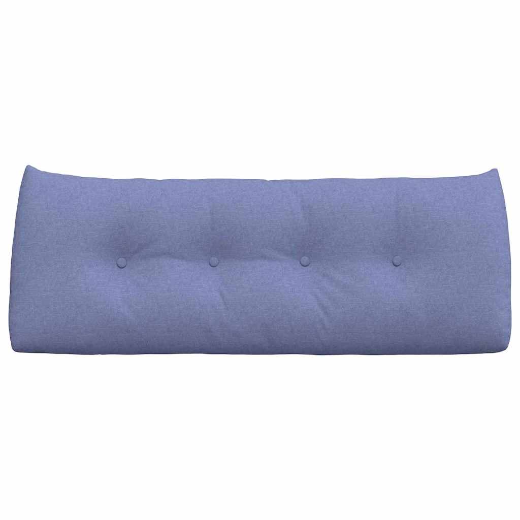Cuscino per Schiena Blu jeans 120 x 24 x 50 cm Tessuto