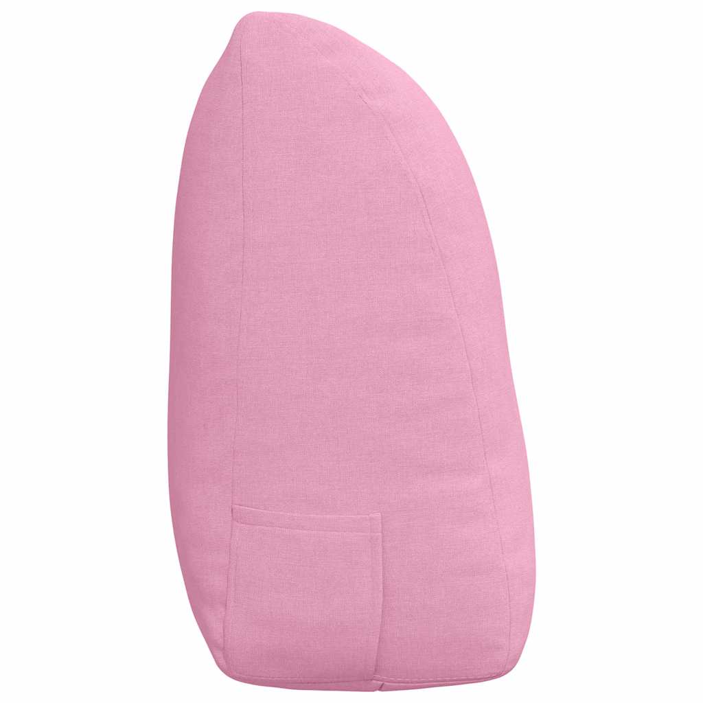 Cuscino per Schiena Rosa 120 x 24 x 50 cm Tessuto
