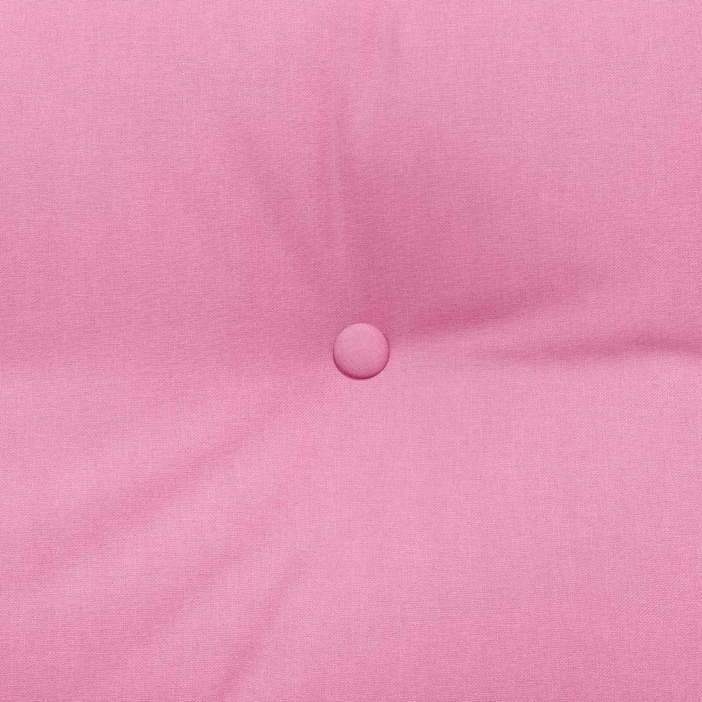 Cuscino per Schiena Rosa 120 x 24 x 50 cm Tessuto