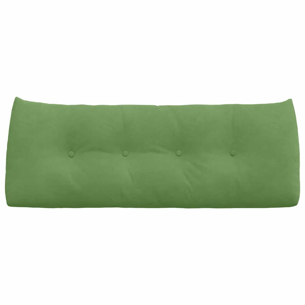 Cuscino per Schiena Verde chiaro 120 x 24 x 50 cm Velluto