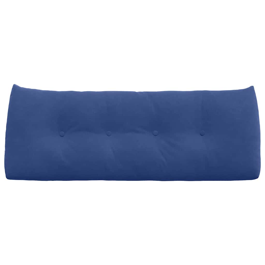 Cuscino per Schiena Blu Polizia 120 x 24 x 50 cm Velluto