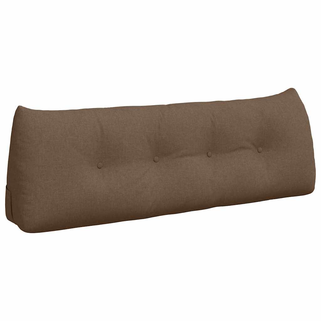 Cuscino per Schiena Marrone 140 x 24 x 50 cm Tessuto