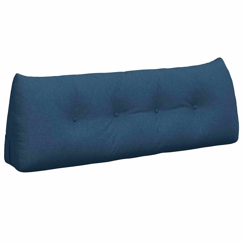 Cuscino per Schiena Blu 140 x 24 x 50 cm Tessuto