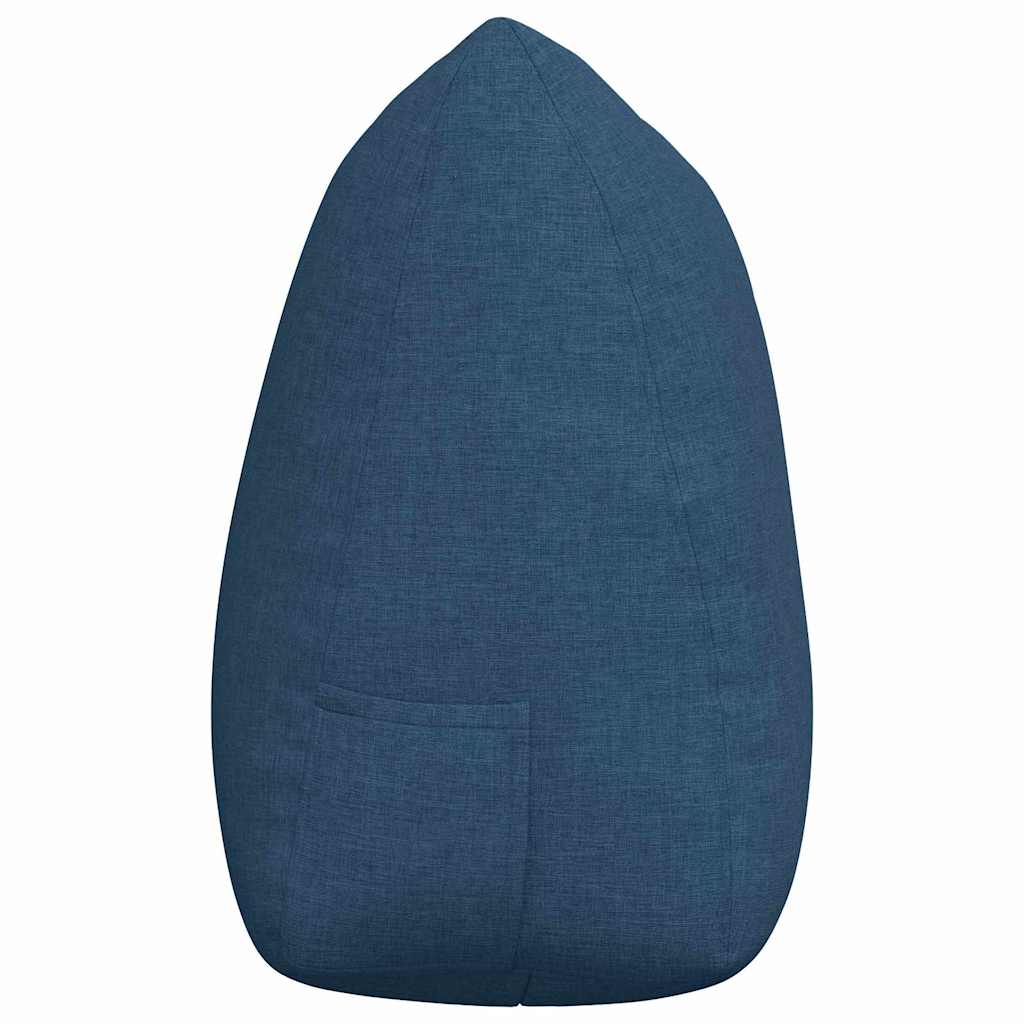 Cuscino per Schiena Blu 140 x 24 x 50 cm Tessuto