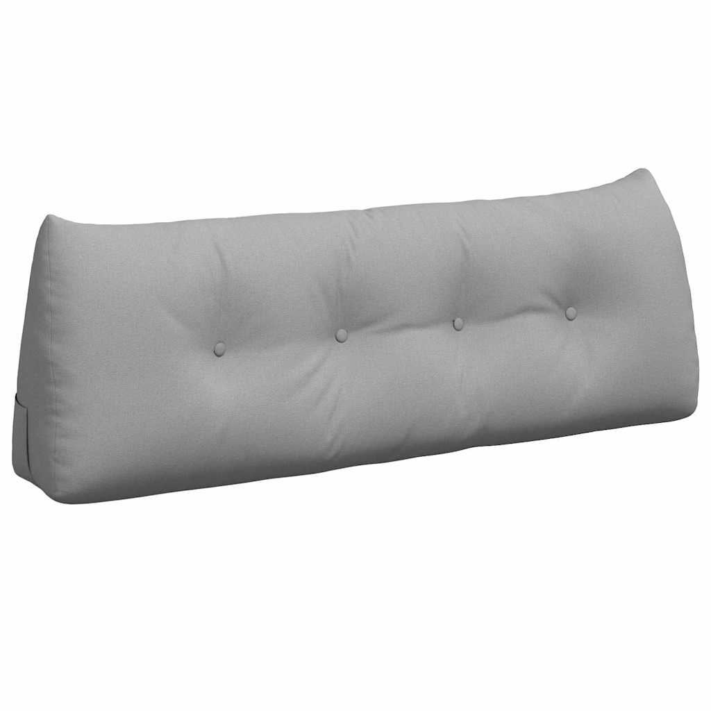 Cuscino per Schiena Grigio Nuvola 140 x 24 x 50 cm Tessuto