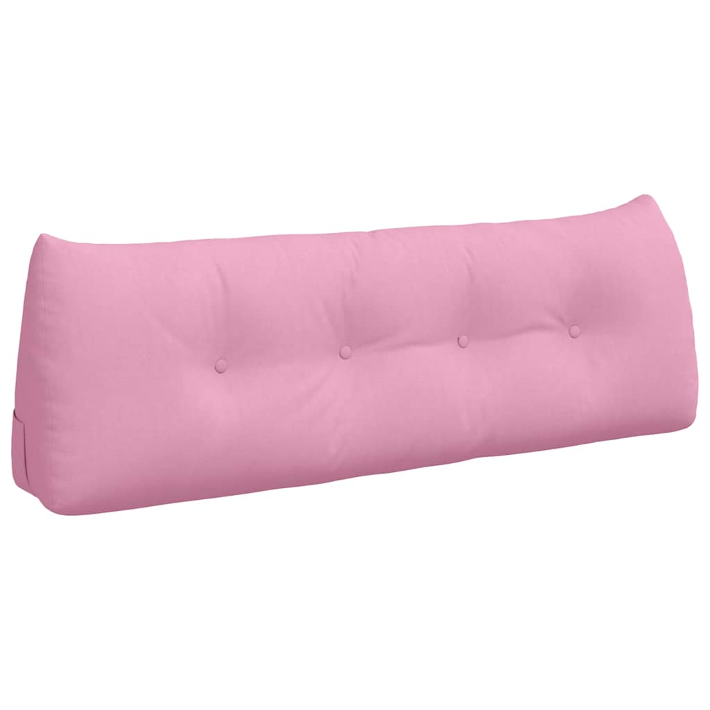 Cuscino per Schiena Rosa 140 x 24 x 50 cm Tessuto