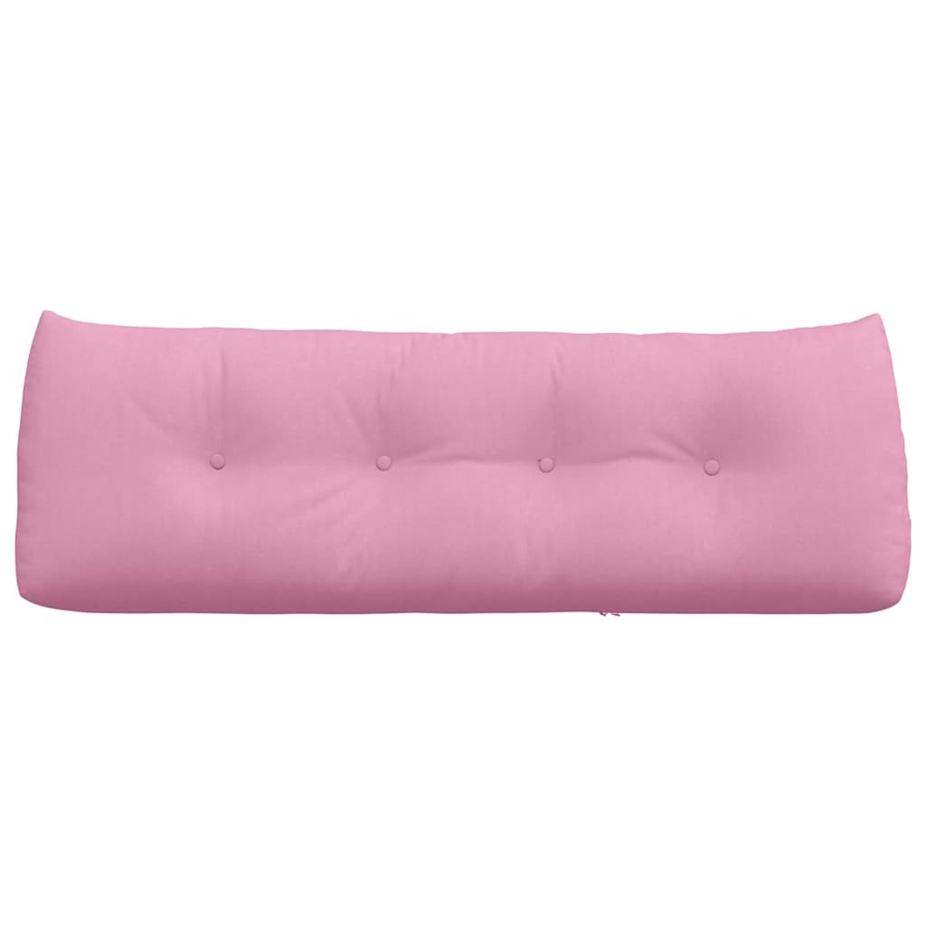 Cuscino per Schiena Rosa 140 x 24 x 50 cm Tessuto