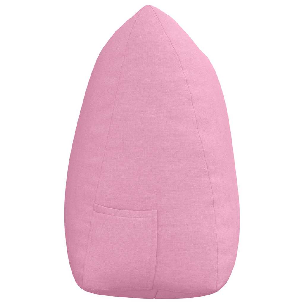 Cuscino per Schiena Rosa 140 x 24 x 50 cm Tessuto