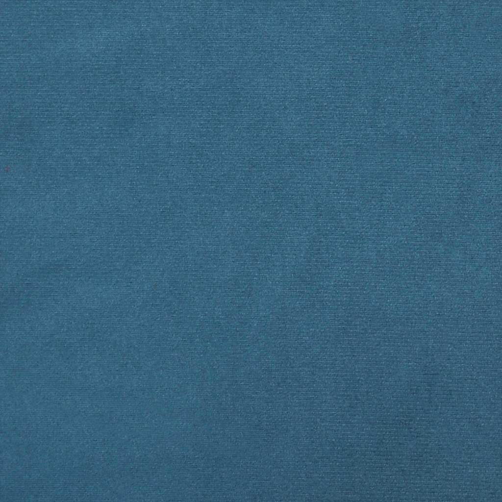 Cuscino per Schiena Blu 140 x 24 x 50 cm Velluto