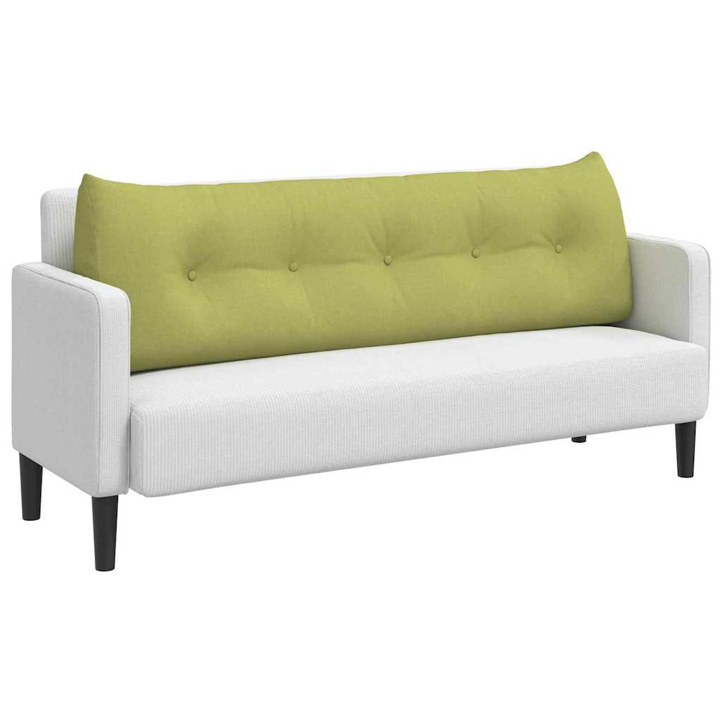 Cuscino per Schiena Verde chiaro 160 x 24 x 50 cm Tessuto