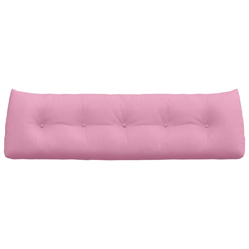 Cuscino per Schiena Rosa 160 x 24 x 50 cm Tessuto