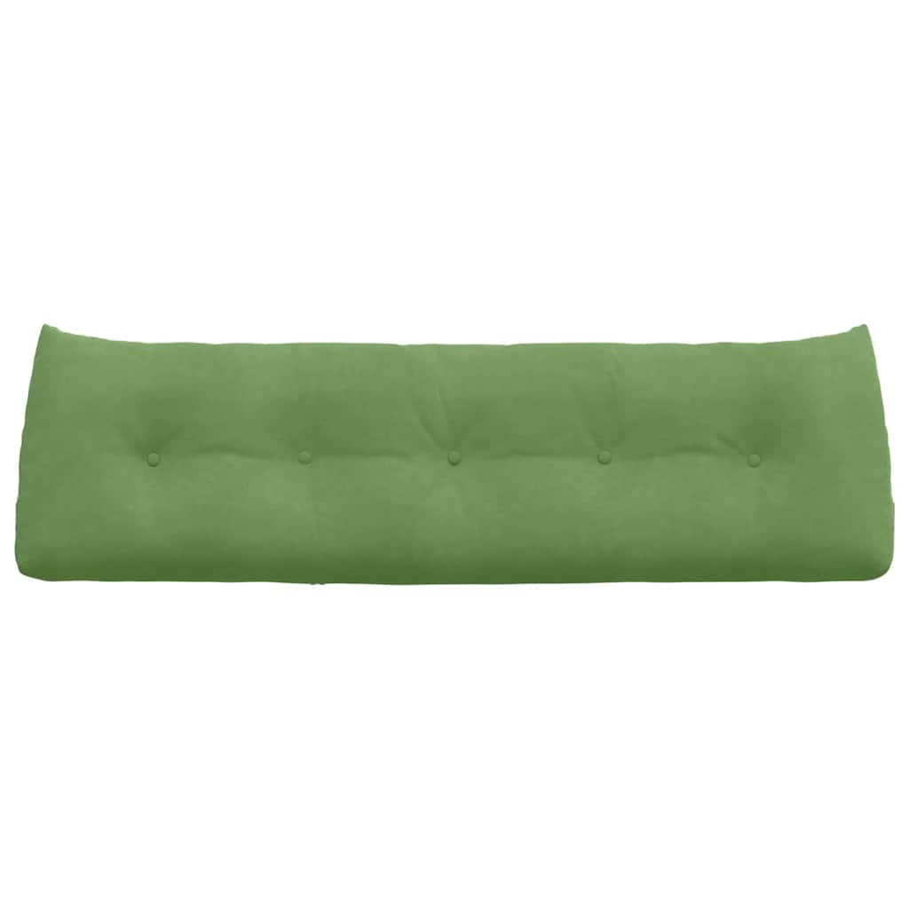 Cuscino per Schiena Verde chiaro 160 x 24 x 50 cm Velluto