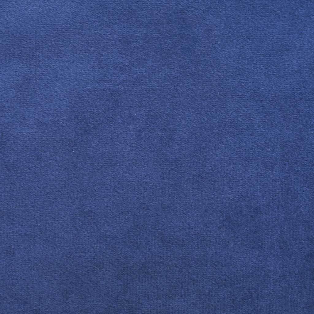 Cuscino per Schiena Blu Polizia 160 x 24 x 50 cm Velluto