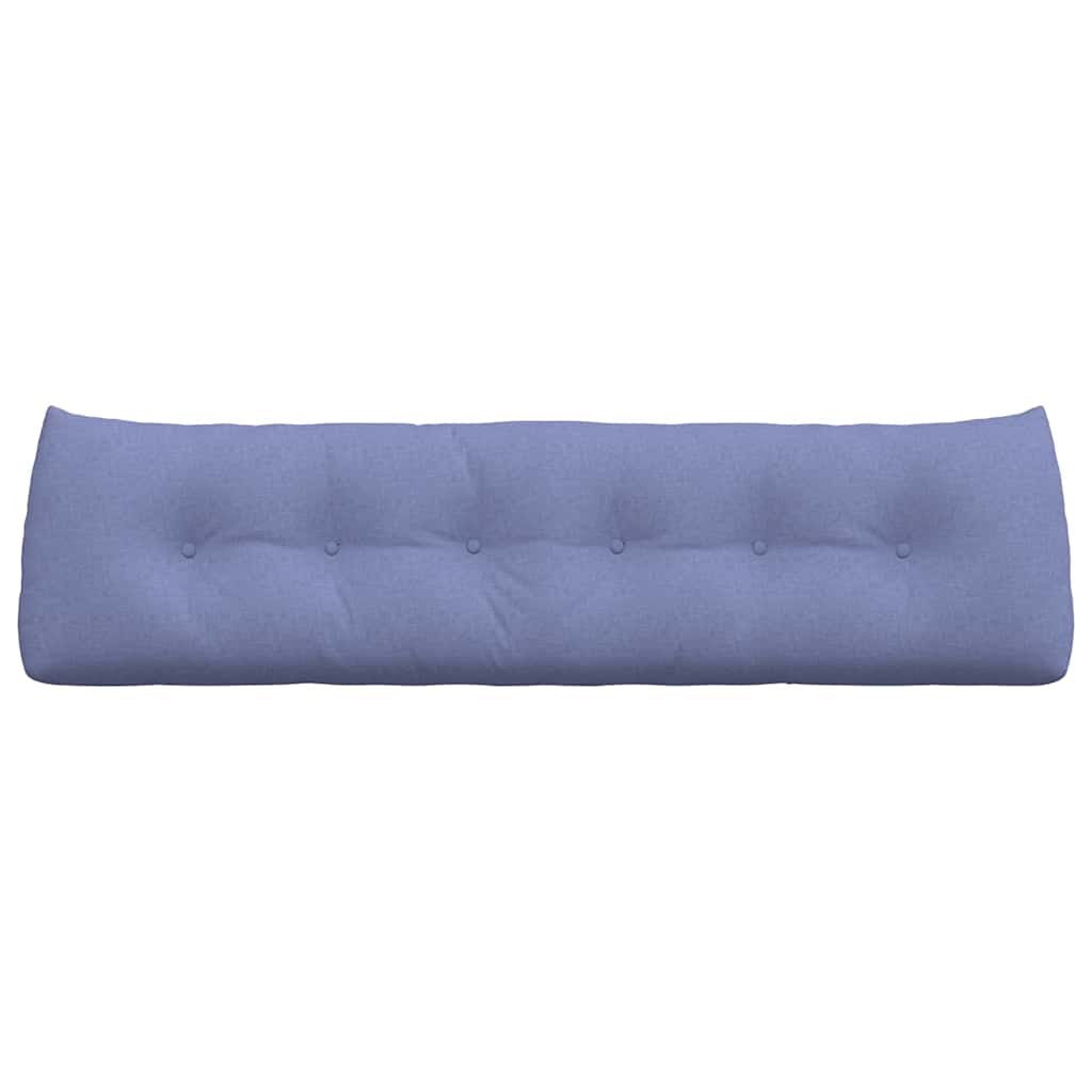 Cuscino per Schiena Blu jeans 180 x 24 x 50 cm Tessuto