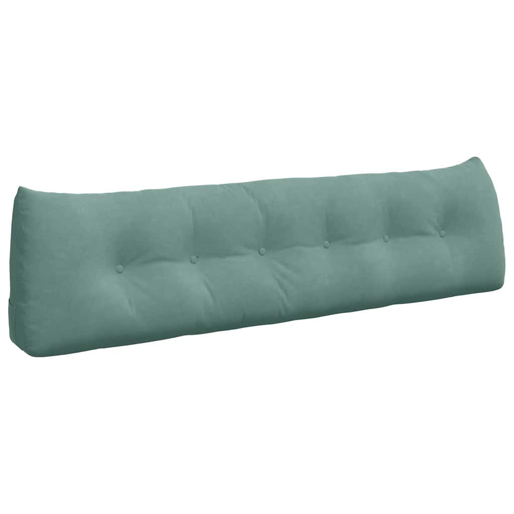Cuscino per Schiena Verde Mare 180 x 24 x 50 cm Velluto