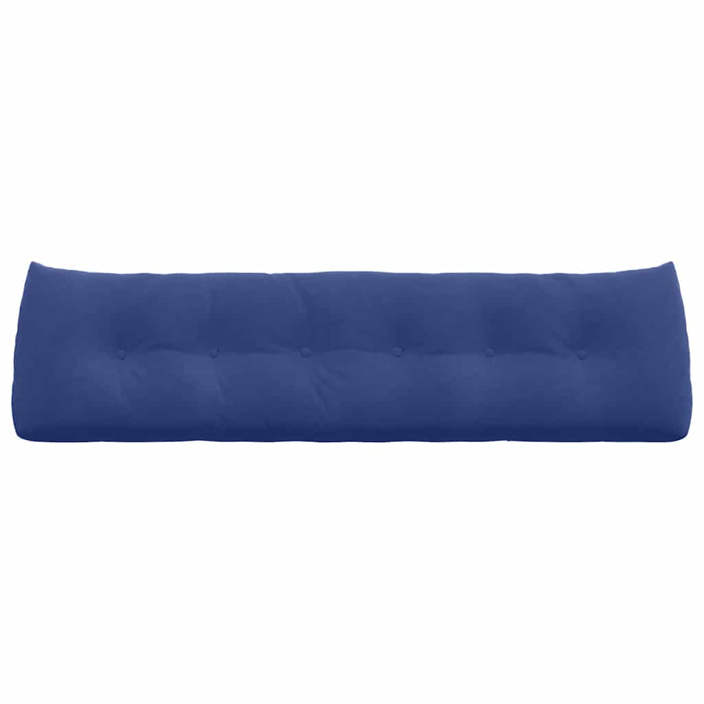 Cuscino per Schiena Blu Polizia 180 x 24 x 50 cm Velluto