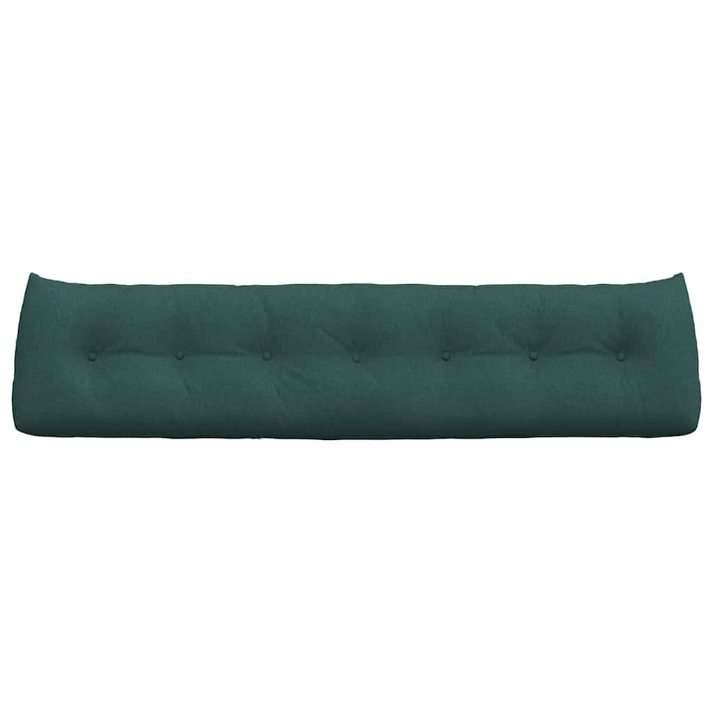 Cuscino per Schiena Verde Scuro 200 x 24 x 50 cm Tessuto