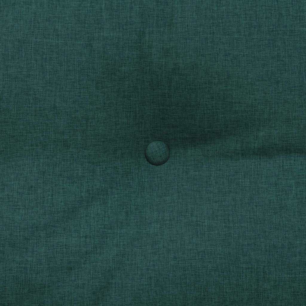 Cuscino per Schiena Verde Scuro 200 x 24 x 50 cm Tessuto