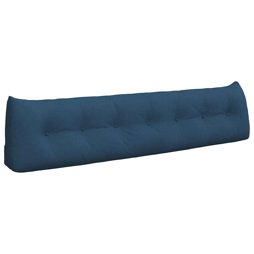 Cuscino per Schiena Blu 200 x 24 x 50 cm Tessuto