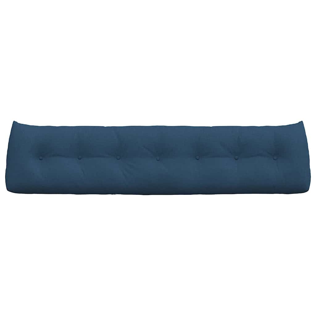 Cuscino per Schiena Blu 200 x 24 x 50 cm Tessuto
