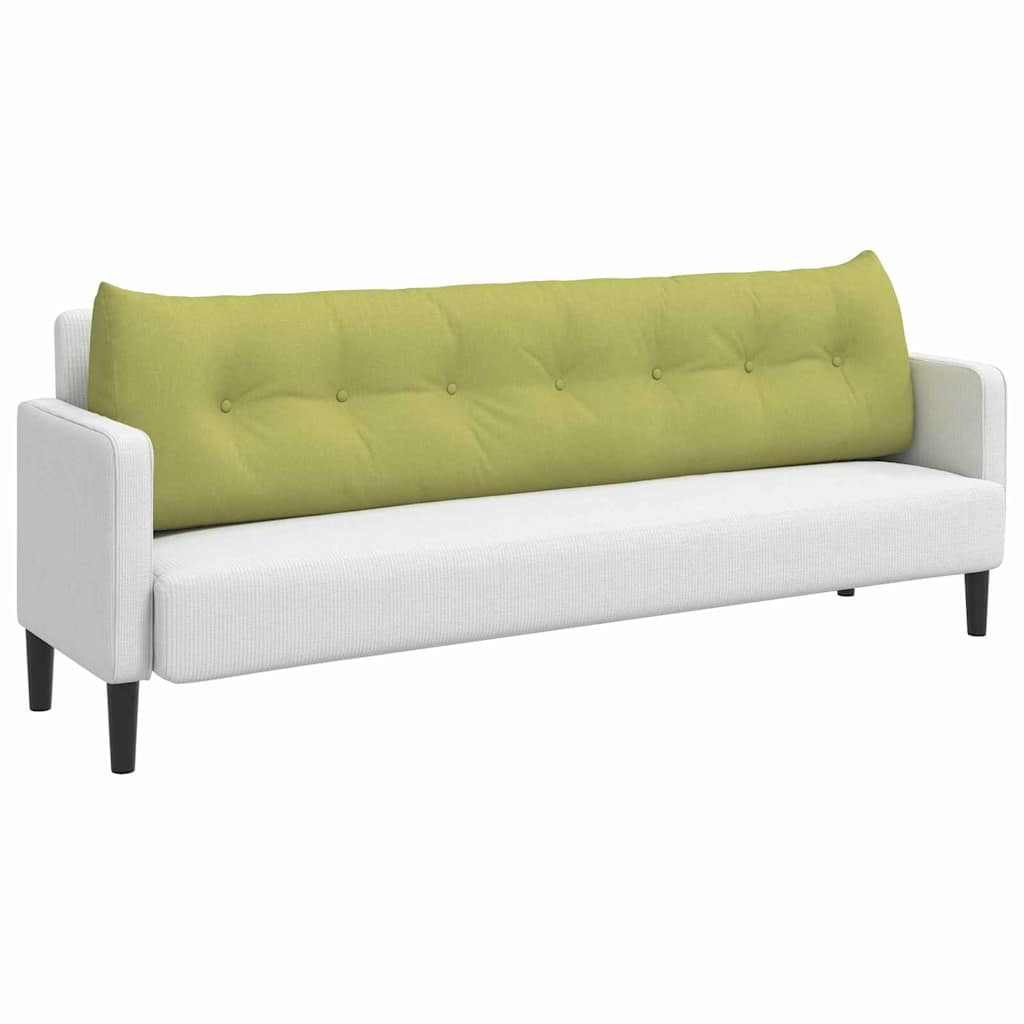Cuscino per Schiena Verde chiaro 200 x 24 x 50 cm Tessuto