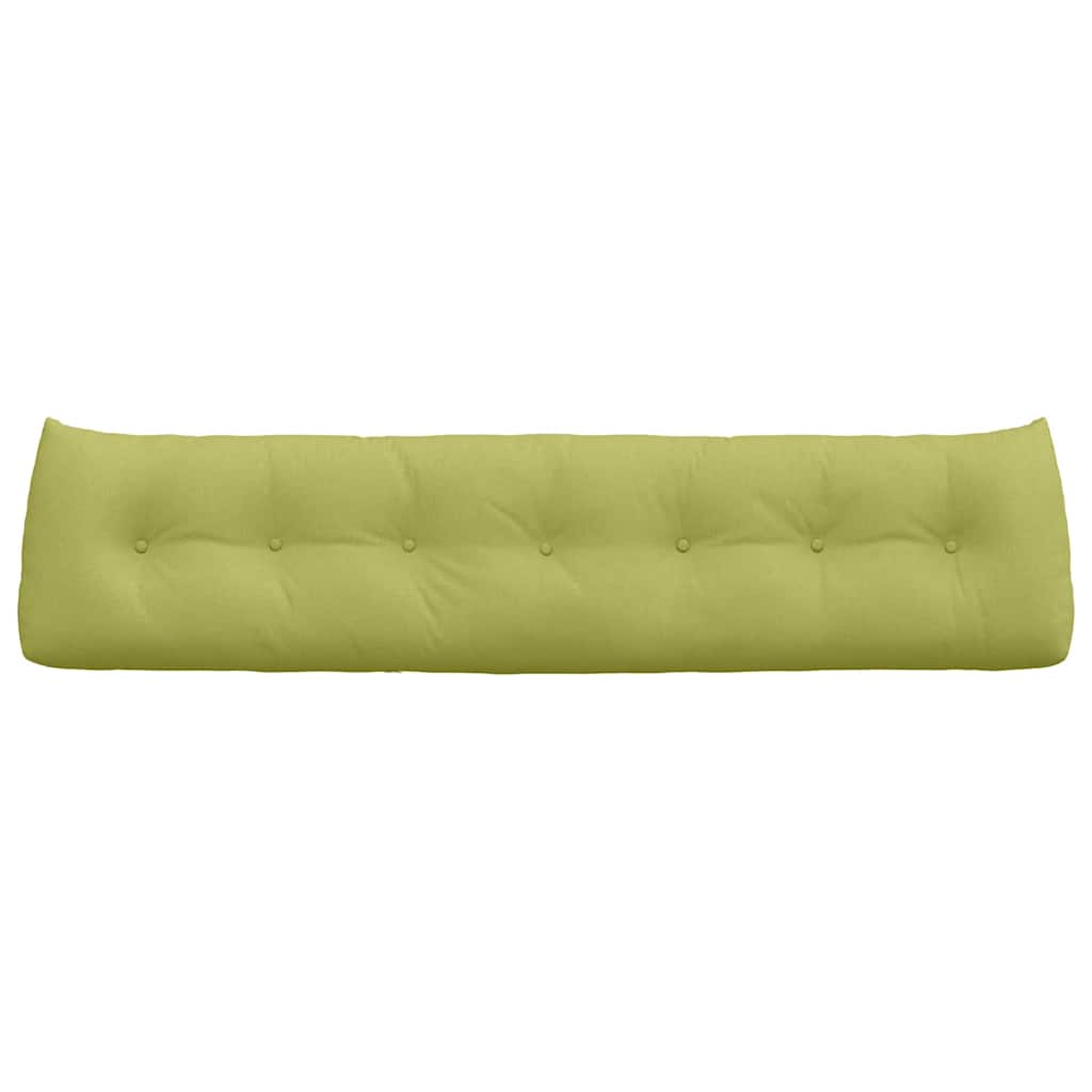 Cuscino per Schiena Verde chiaro 200 x 24 x 50 cm Tessuto