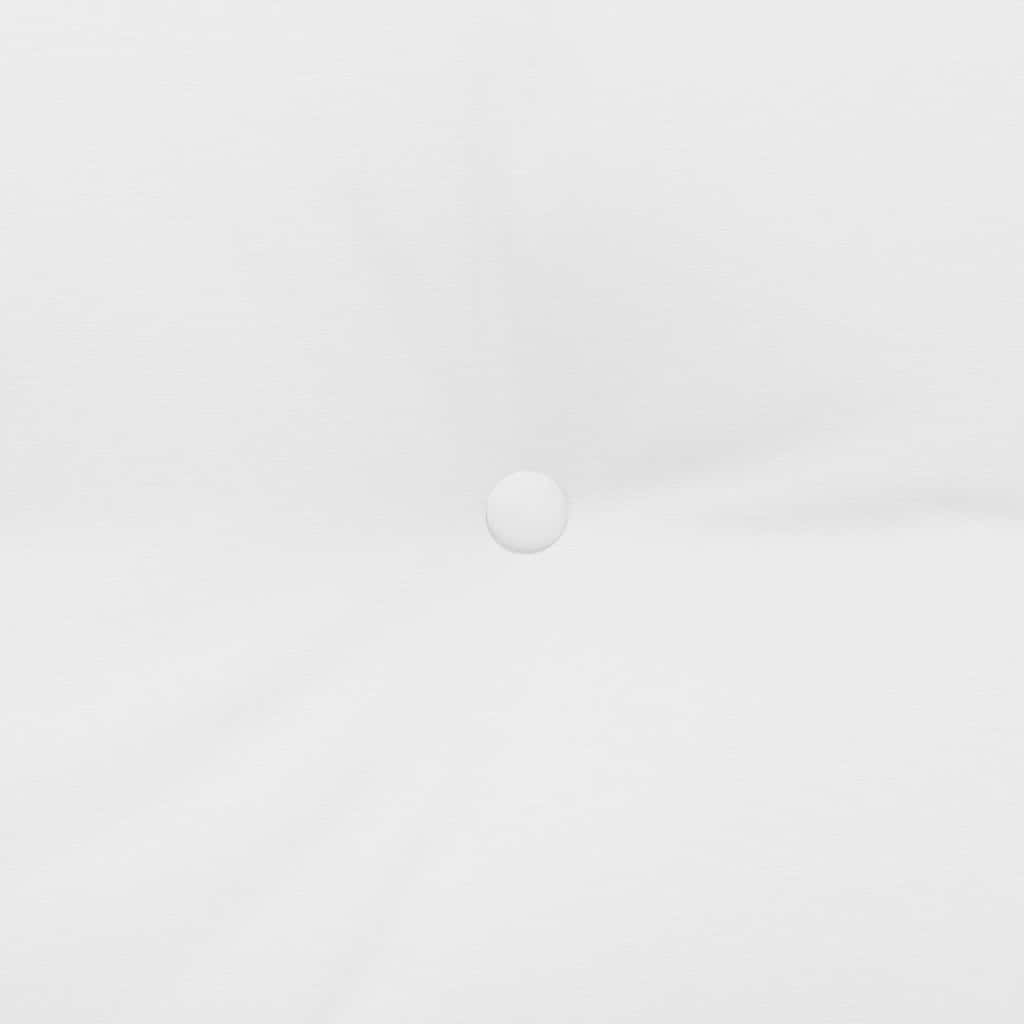 Cuscino per Schiena Bianco 200 x 24 x 50 cm Tessuto