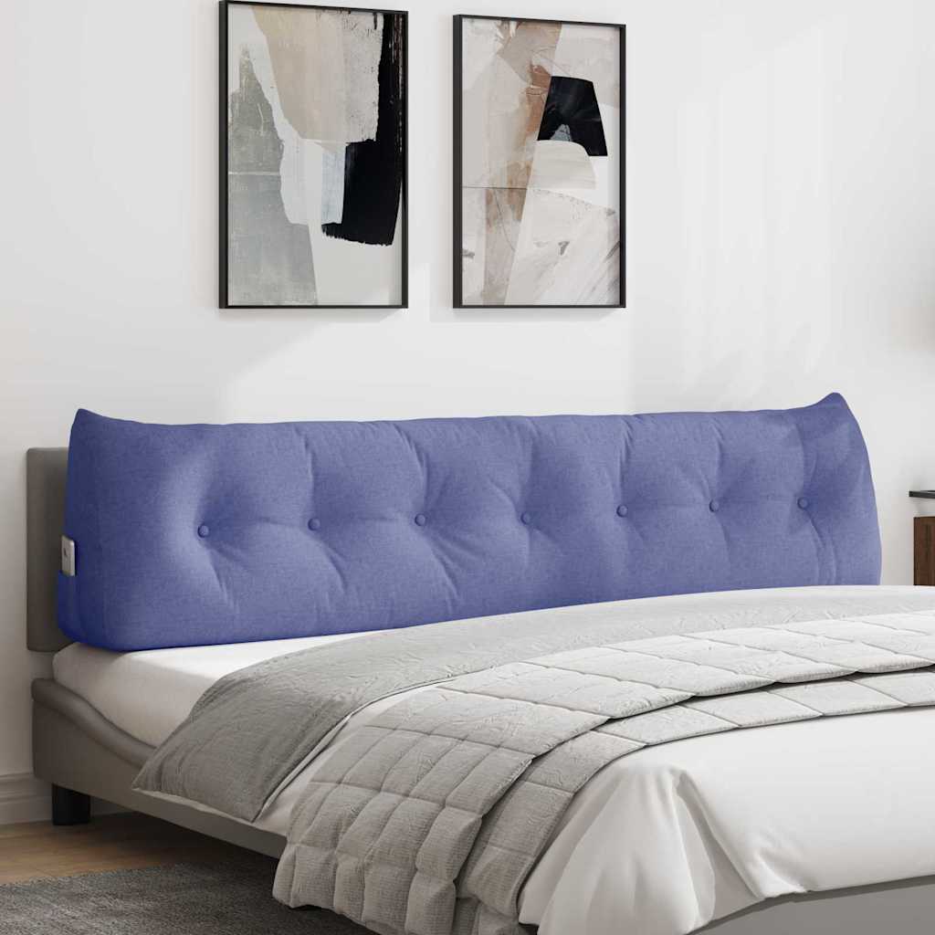 Cuscino per Schiena Blu jeans 200 x 24 x 50 cm Tessuto