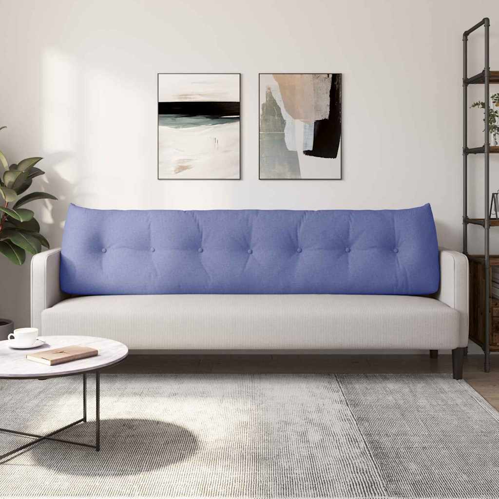 Cuscino per Schiena Blu jeans 200 x 24 x 50 cm Tessuto