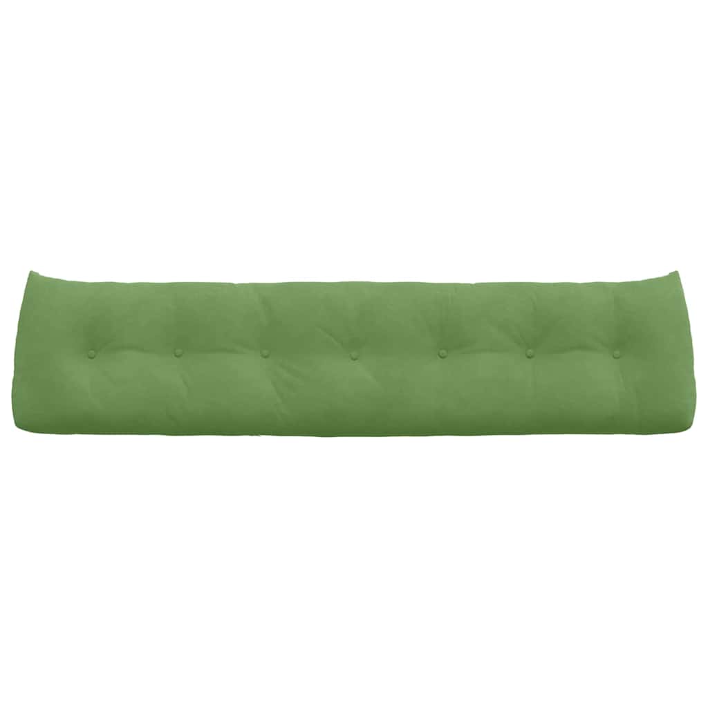 Cuscino per Schiena Verde chiaro 200 x 24 x 50 cm Velluto