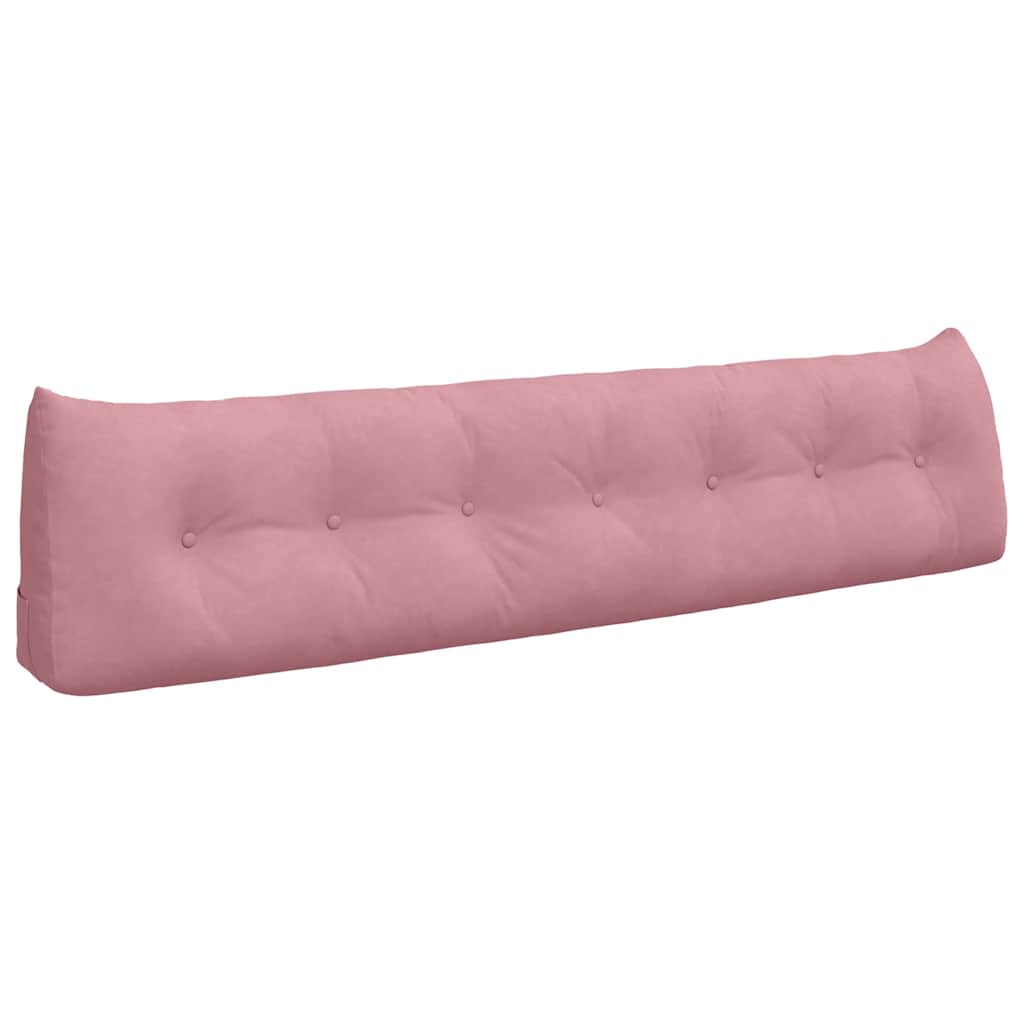 Cuscino per Schiena Rosa 200 x 24 x 50 cm Velluto
