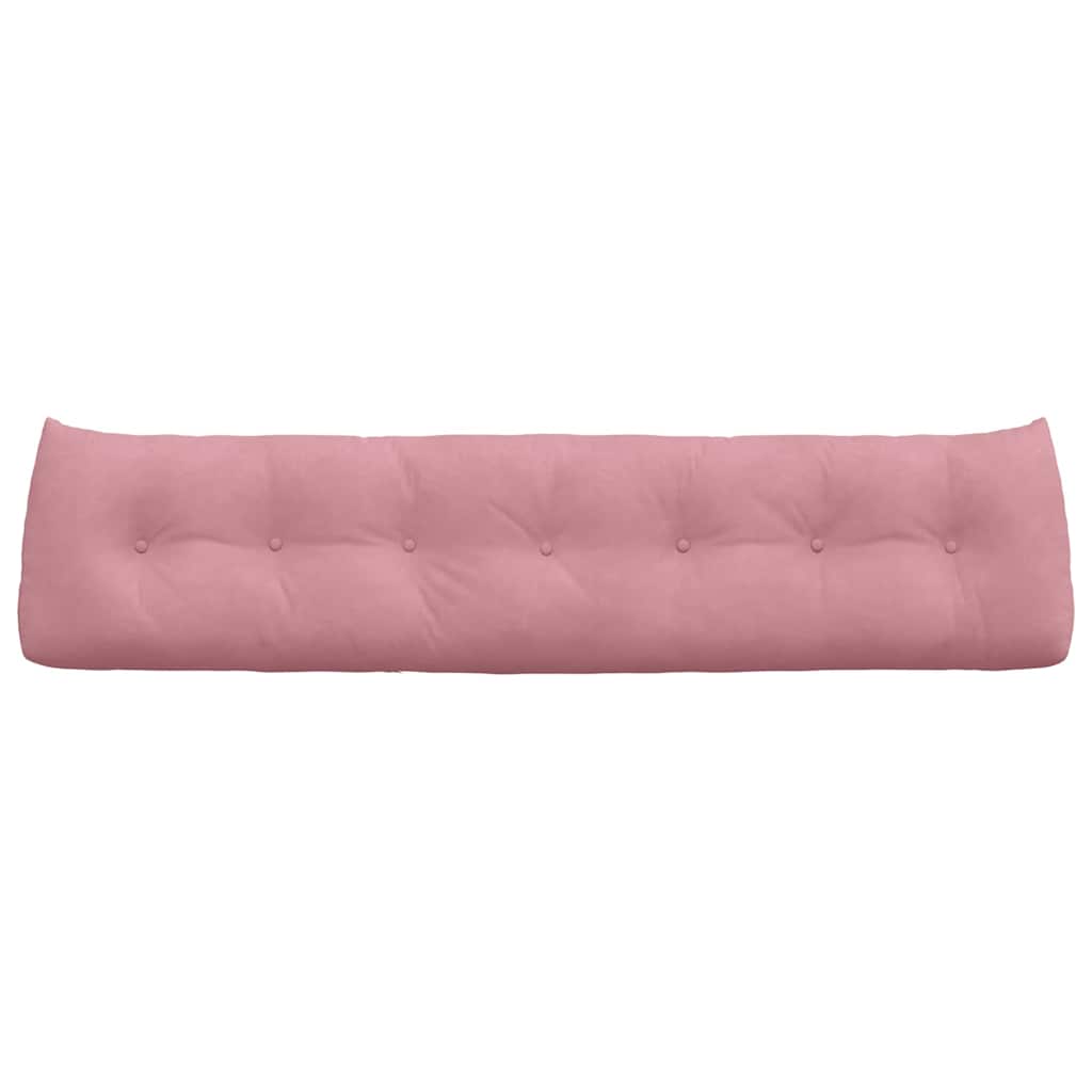 Cuscino per Schiena Rosa 200 x 24 x 50 cm Velluto